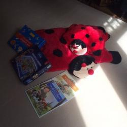 Children's Giant ladybird floor pillow ! And toys