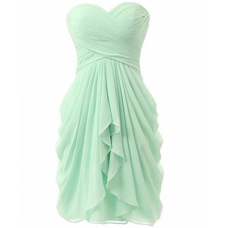 Mint short Bridesmaid dress, brand new size 12 Glasgow city centre
