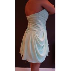 Mint short Bridesmaid dress, brand new size 12 Glasgow city centre