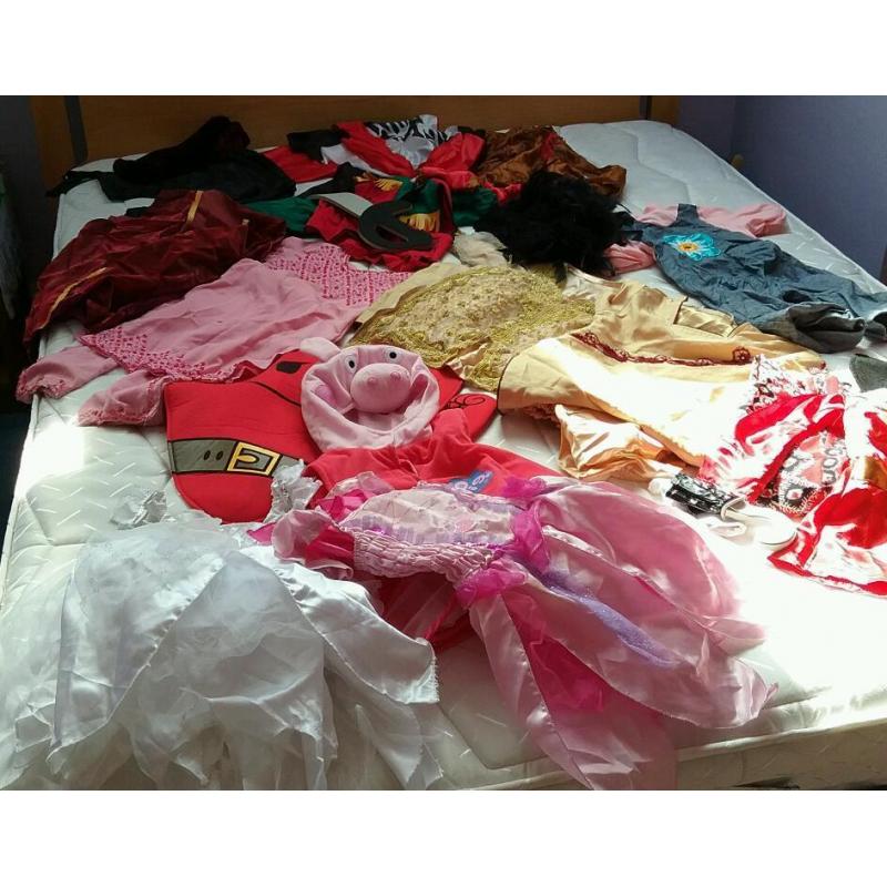 Big bundle of children's dressing up outfits - boys & girls