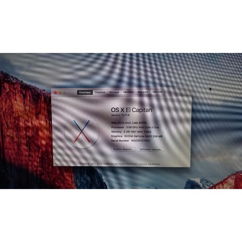 Apple iMac 21.5 inch late 2009