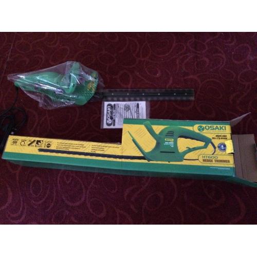 Hedge Trimmer - Brand New - Osaki HT600 600W 2100rpm 51cm cutter blade