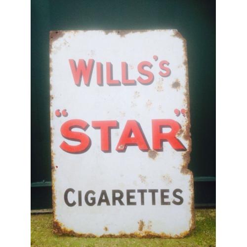 Original cigarette sign