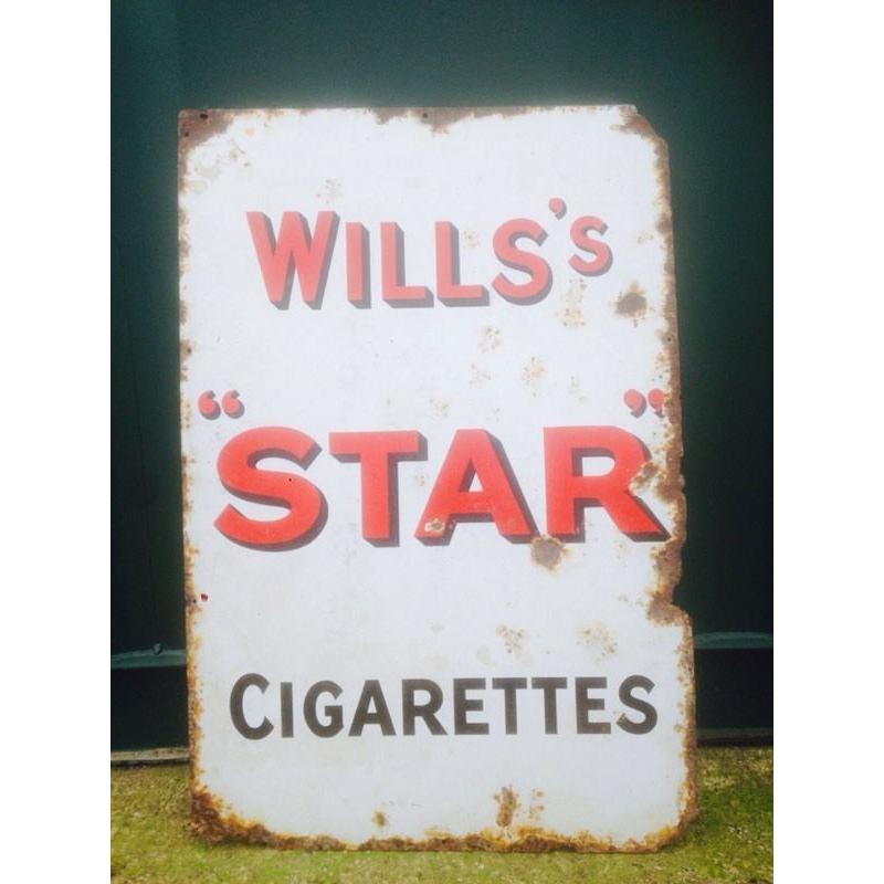 Original cigarette sign
