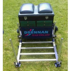 Matchbox Drennan team England fishing seatbox.