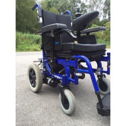 Used enigma electric wheelchair 18" seat
