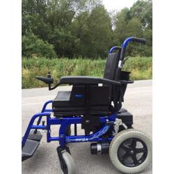 Used enigma electric wheelchair 18" seat