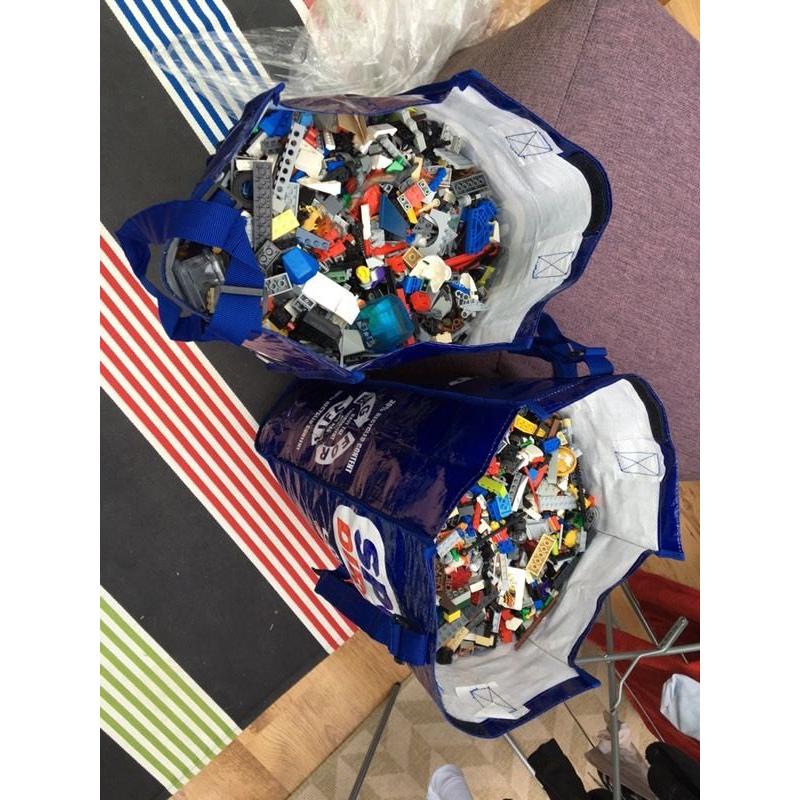 Assorted Lego.