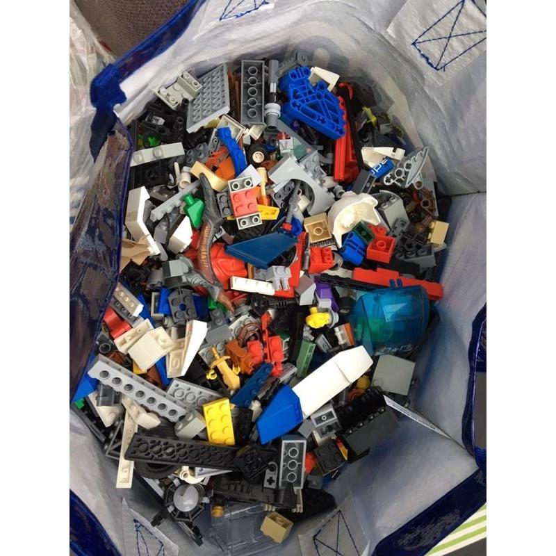 Assorted Lego.