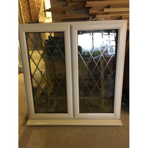 UPVC Doubled Glazed Leaded Window