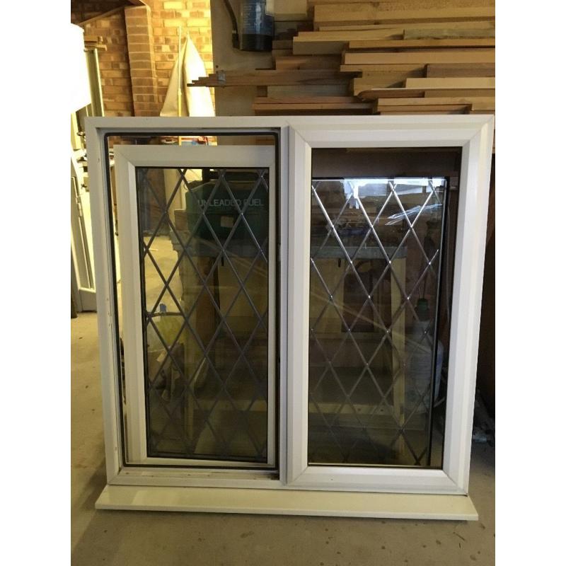 UPVC Doubled Glazed Leaded Window