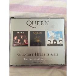 Queen platinum collection 3 disk greatest hits boxset