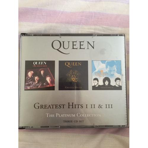 Queen platinum collection 3 disk greatest hits boxset