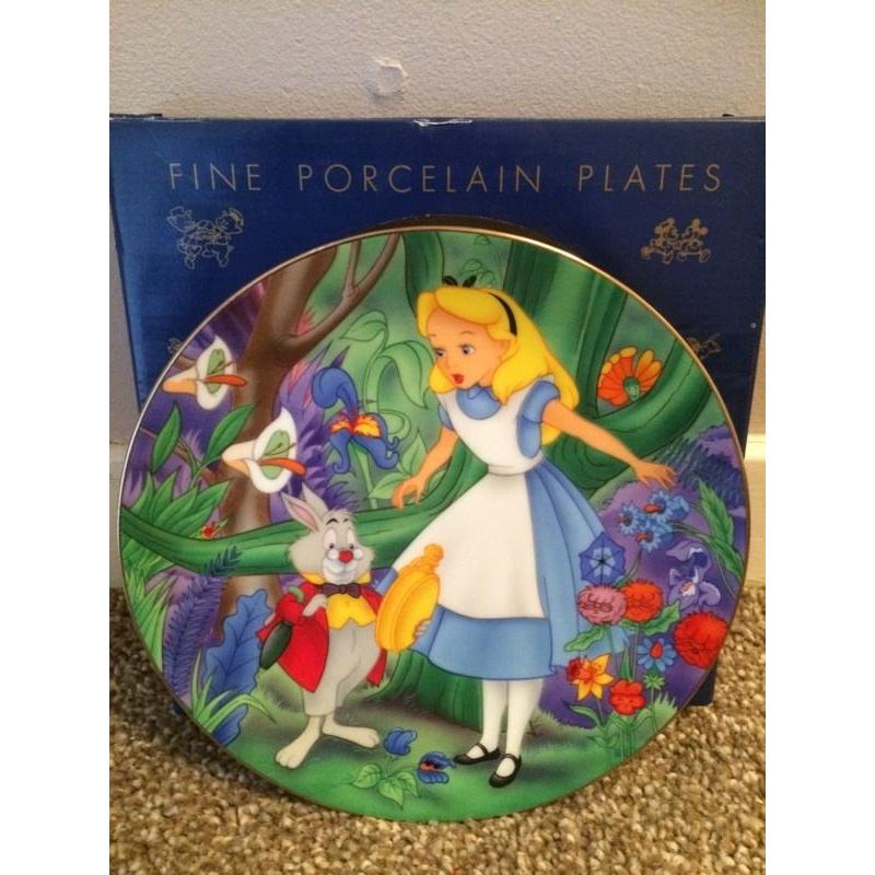 Kenley's collectable Disney plate- Alice in Wonderland