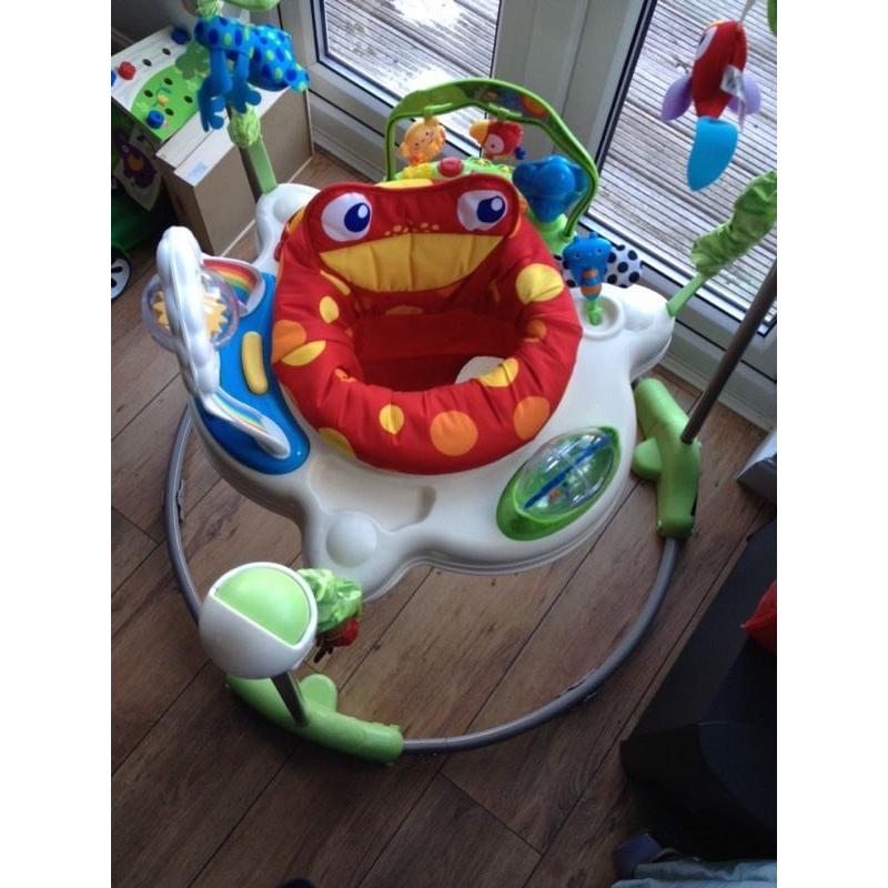 Fisher Price Rainforest Jumperoo - like new