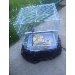 Rabbit hutch , bird cage