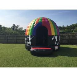 Silly sausages party hire new disco domes bouncy castles mega slide face painting glitter tattoos