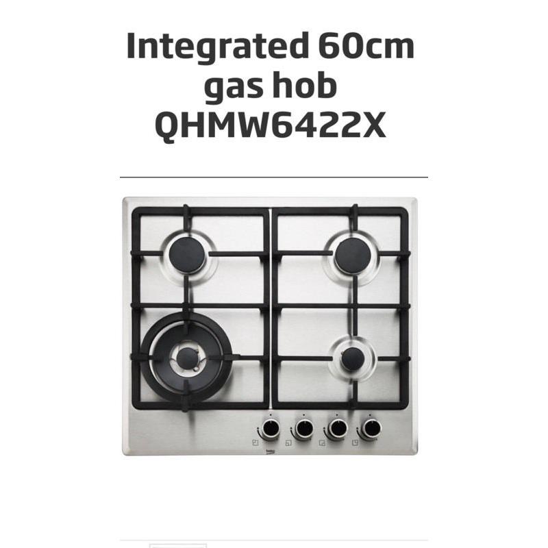 Brand new boxed 4 burner Beko gas hob