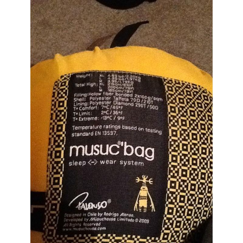 Musuc Bag - sleep wear system - large