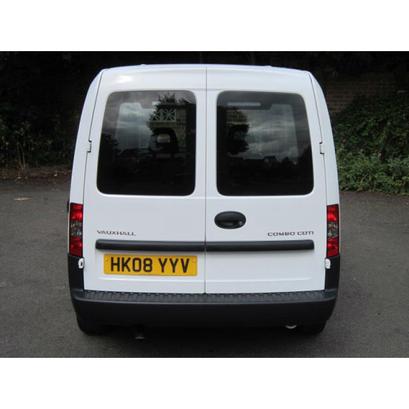 VAUXHALL COMBO 2000 1.3CDTi 16V ( A/C ) 2008 (08) 74K FSH 7 X SERVICES / 1YR MOT