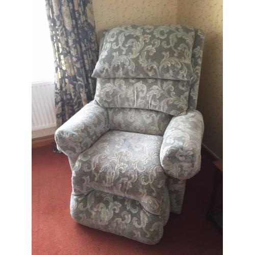 Electric reclining chair immaculate condition