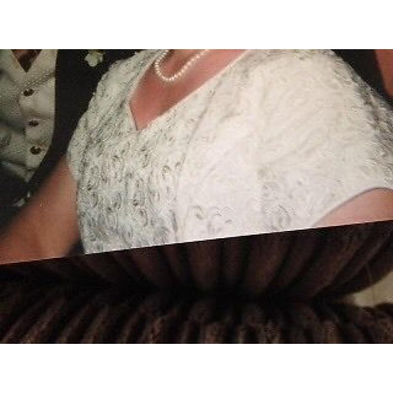 Wedding dress ( hand made)