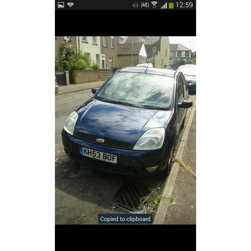 Ford fiesta 1.4 tdci 2004