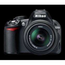 Nikon D3100 Digital SLR Camera with 18-55mm VR Lens Kit (14.2MP) 3 inch LCD in a mint condition