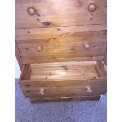 Large Pine M&S Chest of Drawers