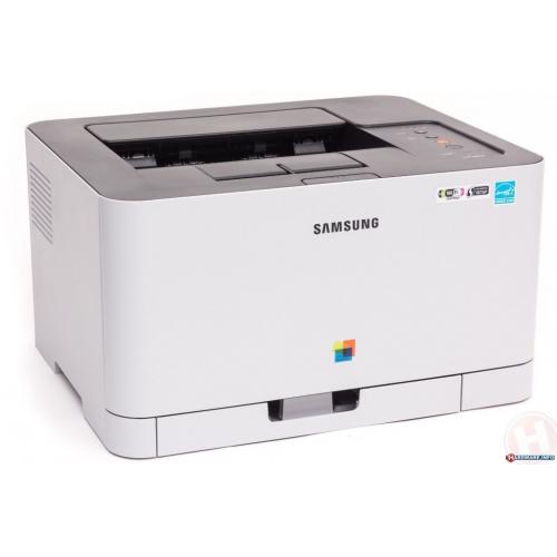 Samsung colour laser printer C410w full toners wifi iPad iPhone