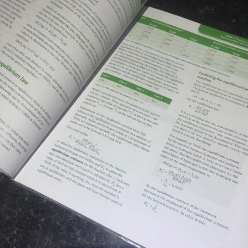 Edexcel A2 Chemistry students book