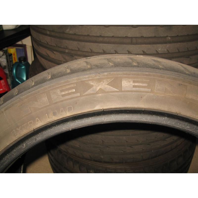 225 / 40 x 18 Nexxen car tyes - set of 4 - used but with lots of life still.