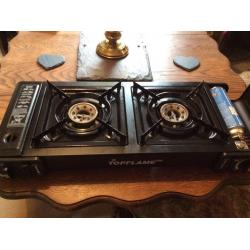 Top flame 2 ring stove
