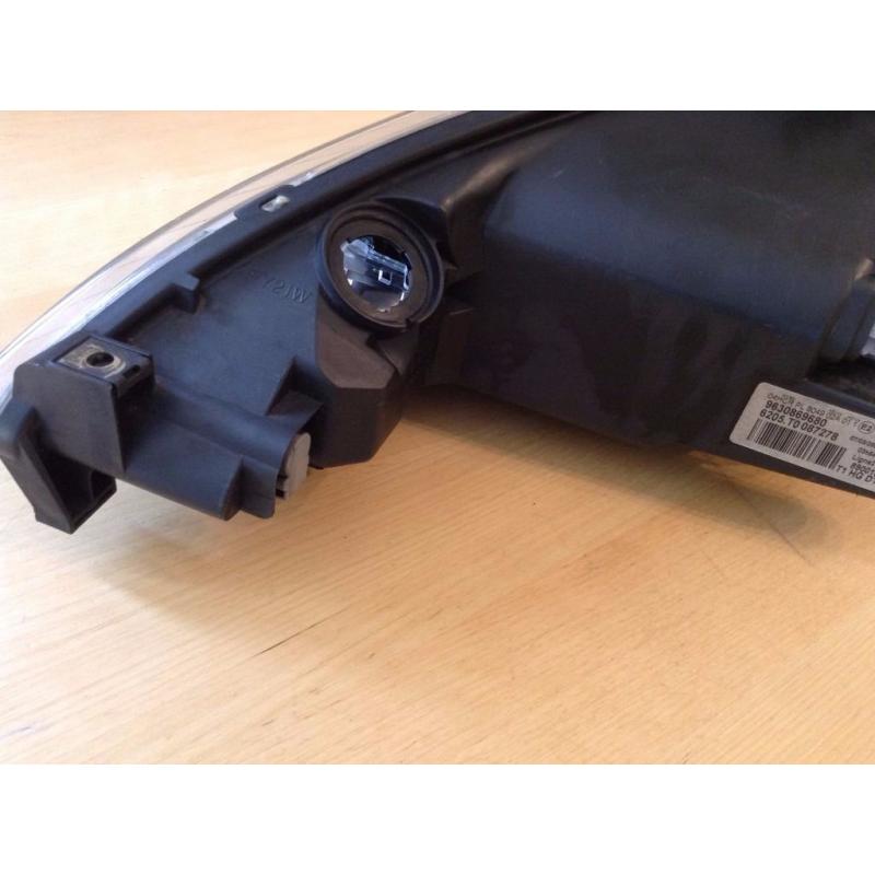 Offside headlamp for 2006 Peugeot 206 SW