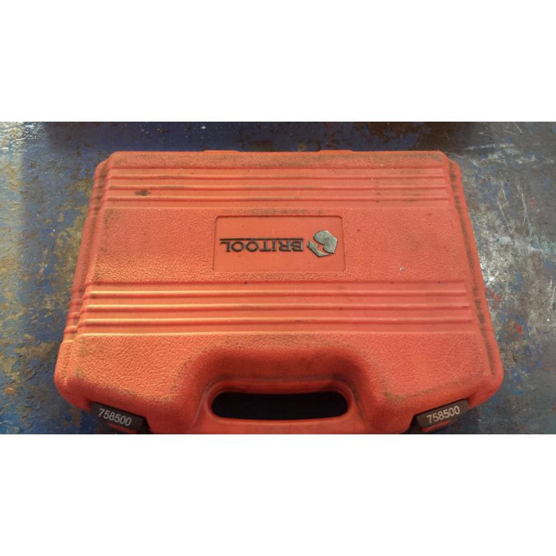 Britool deep impact sockets set
