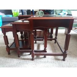 3 Nest Tables with a Coffee Table