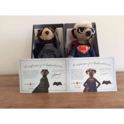Limited Edition Superman vs Batman Meerkats (/Meercats) BNIB (comparethemarket)