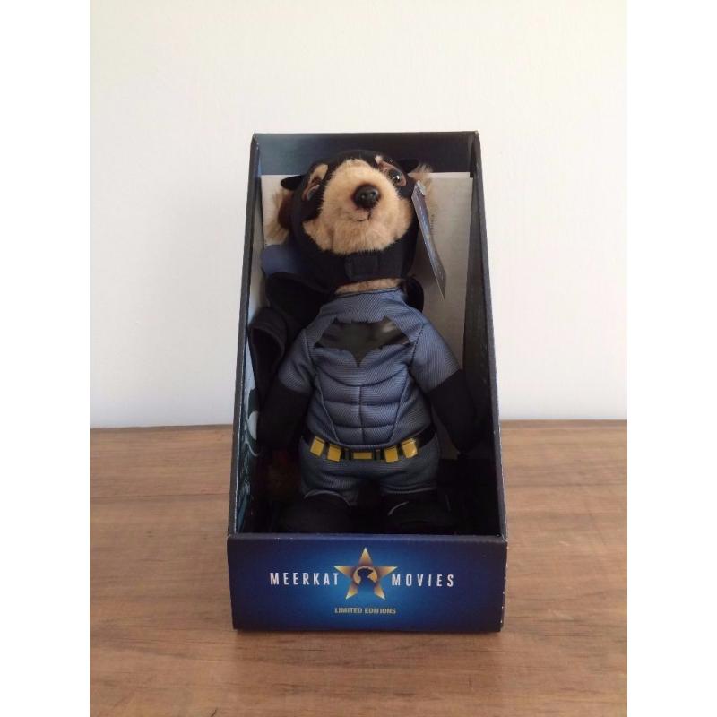 Limited Edition Superman vs Batman Meerkats (/Meercats) BNIB (comparethemarket)