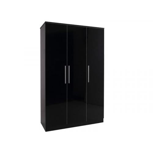 brand new black gloss 3 door robes last 3 now