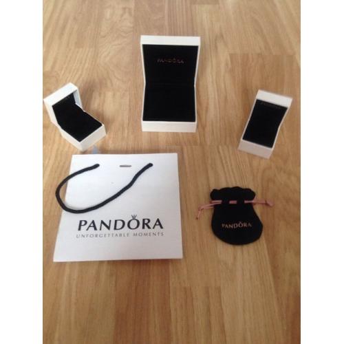 Genuine Pandora boxes + bag BRAND NEW