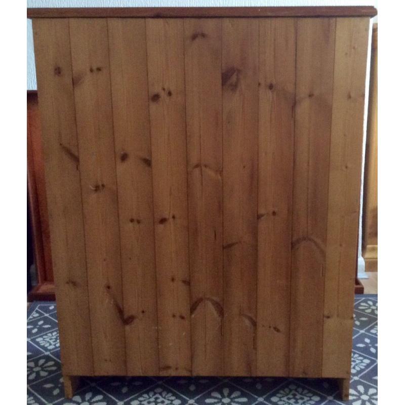 Solid pine bookcase