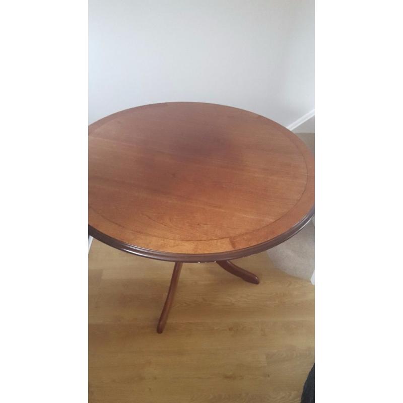 Table and 4 chairs
