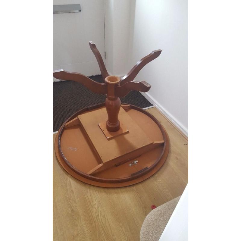 Table and 4 chairs