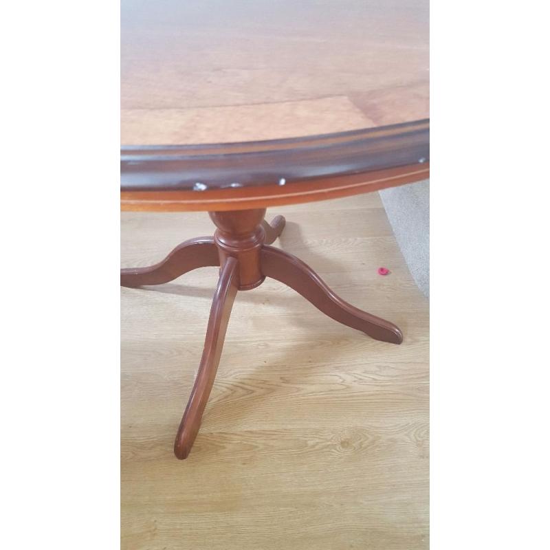 Table and 4 chairs