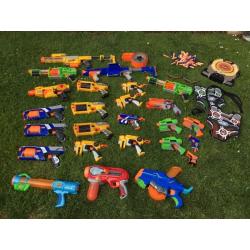 Huge collection Nerf Guns