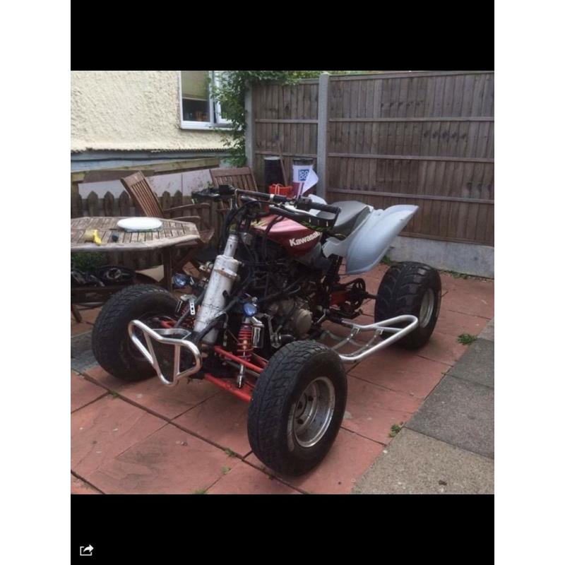 Kawasaki zx6r quad
