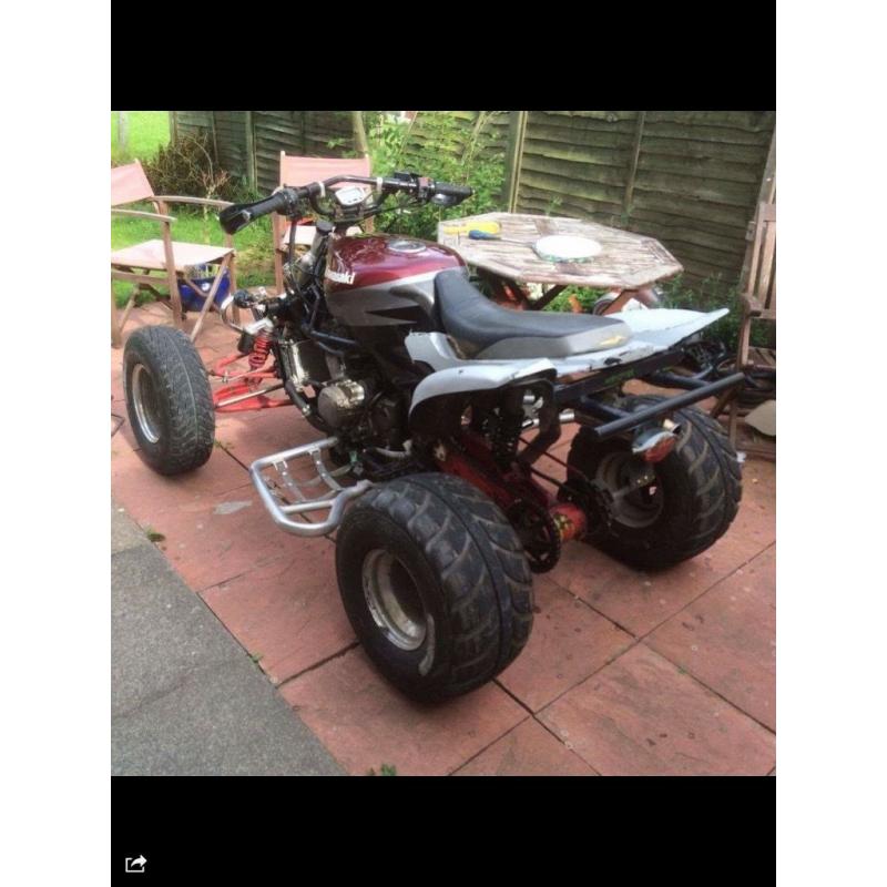 Kawasaki zx6r quad