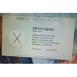 MacBook Pro Intel I5