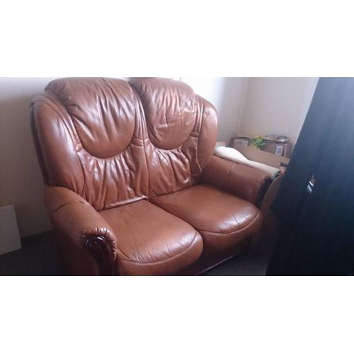 Leather sofa 2 seater