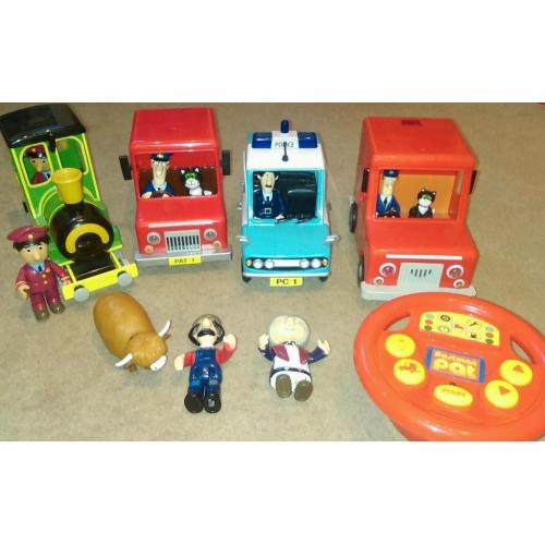 Postman Pat toy Bundle includes Remote control van